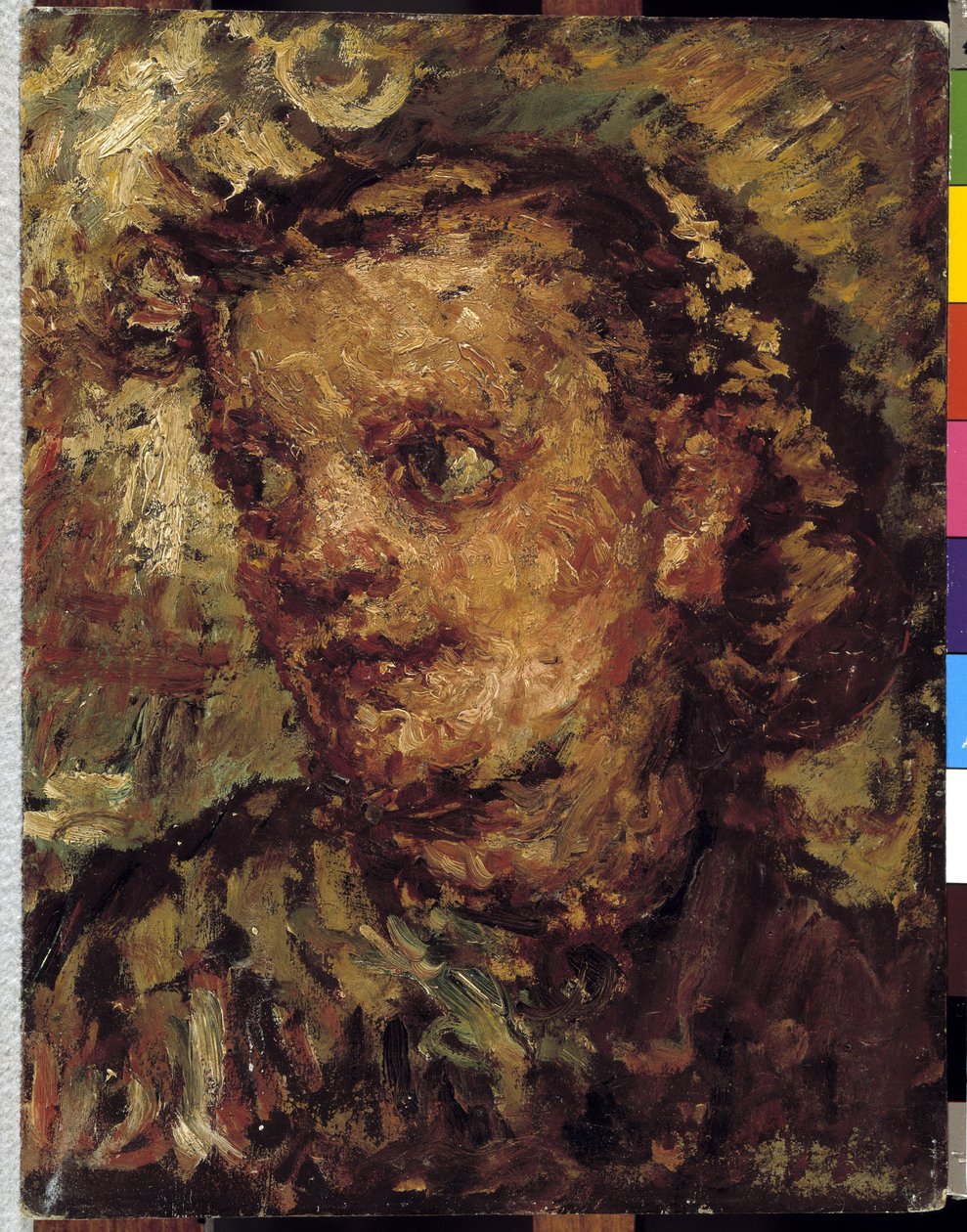 Ritratto di Emma Ricard da Adolphe Joseph Thomas Monticelli