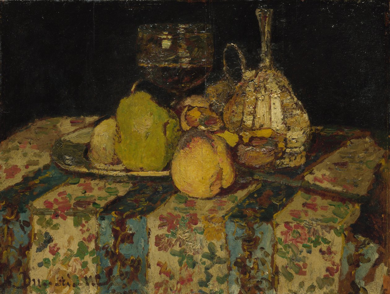 Natura morta: frutta, c. 1880 da Adolphe Joseph Thomas Monticelli