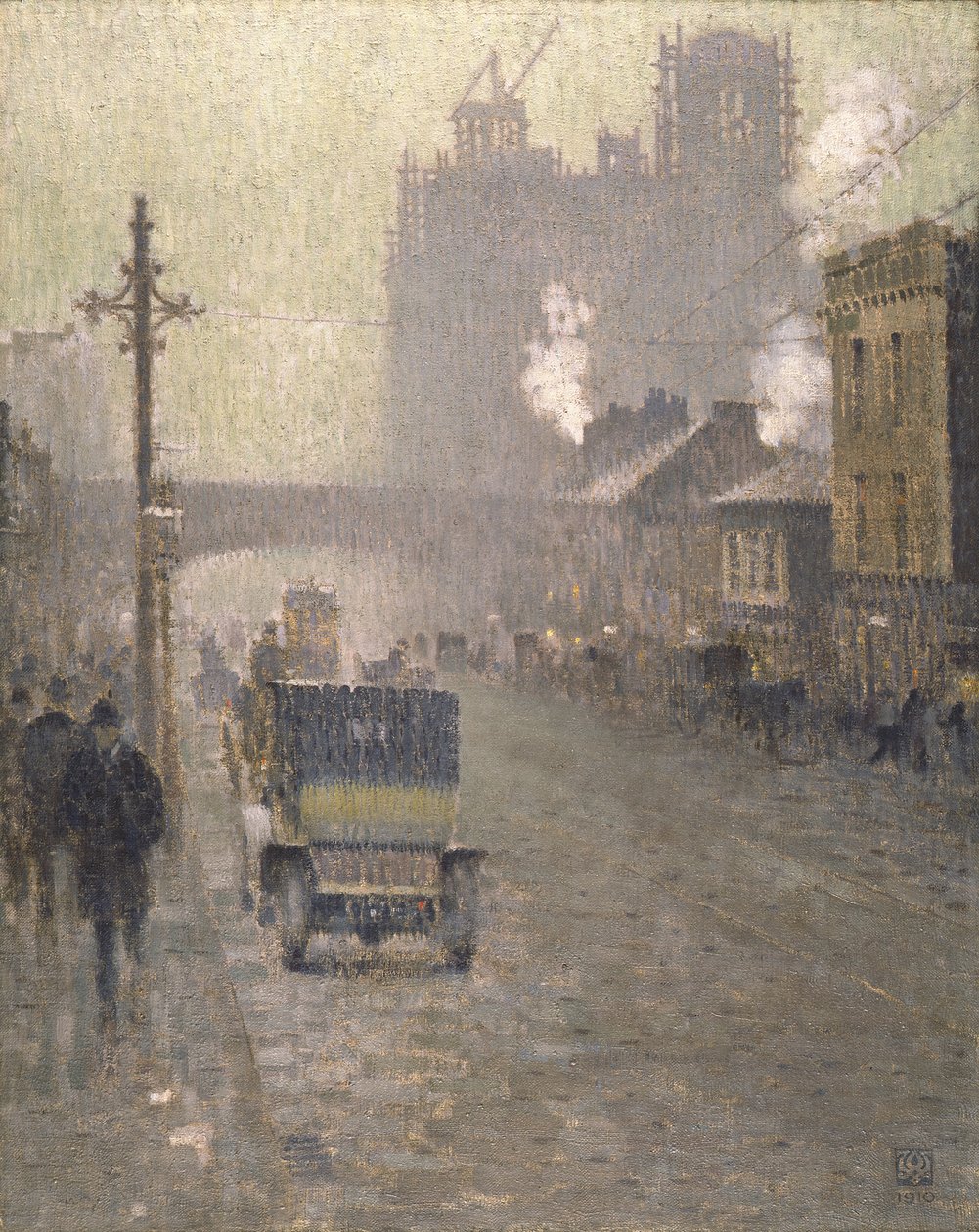 Oxford Road, Manchester da Adolphe Valette