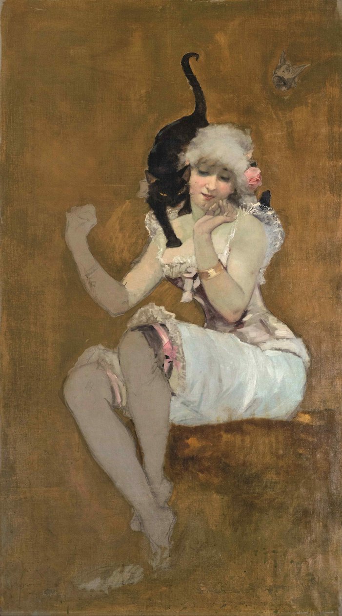 Una coppia di amici da Adolphe Willette