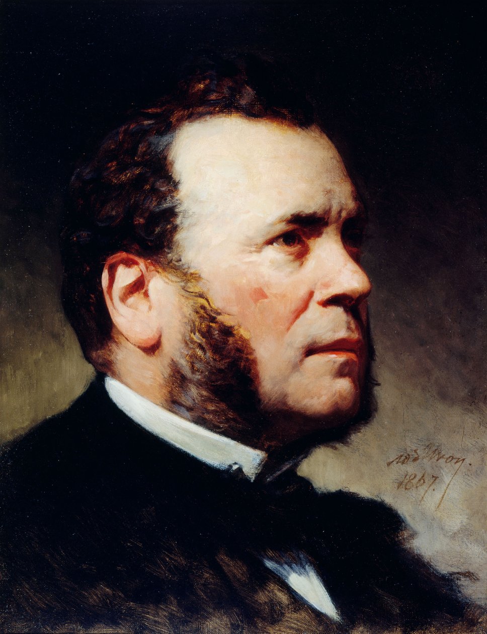 Ritratto di Ferdinand Barrot (1806-83) 1867 da Adolphe Yvon