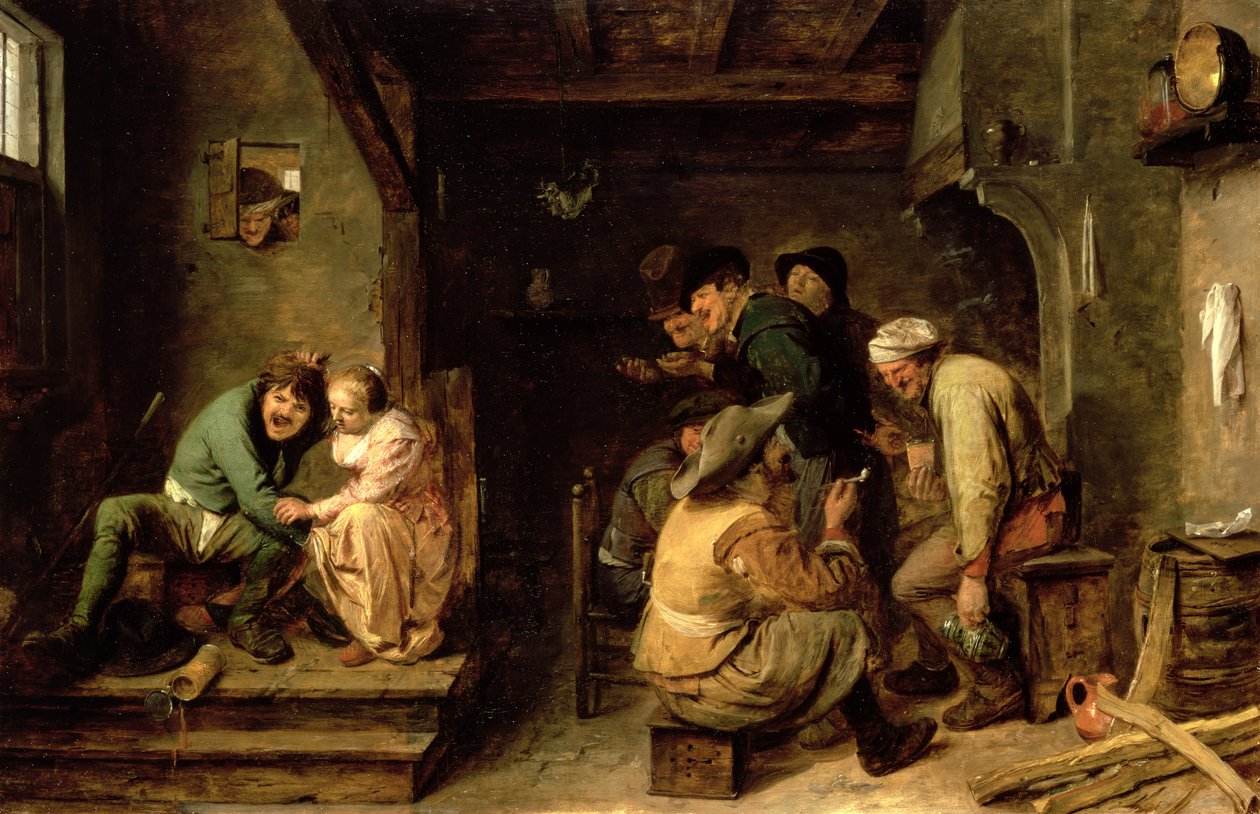 Scena di taverna, c.1635 da Adriaen Brouwer