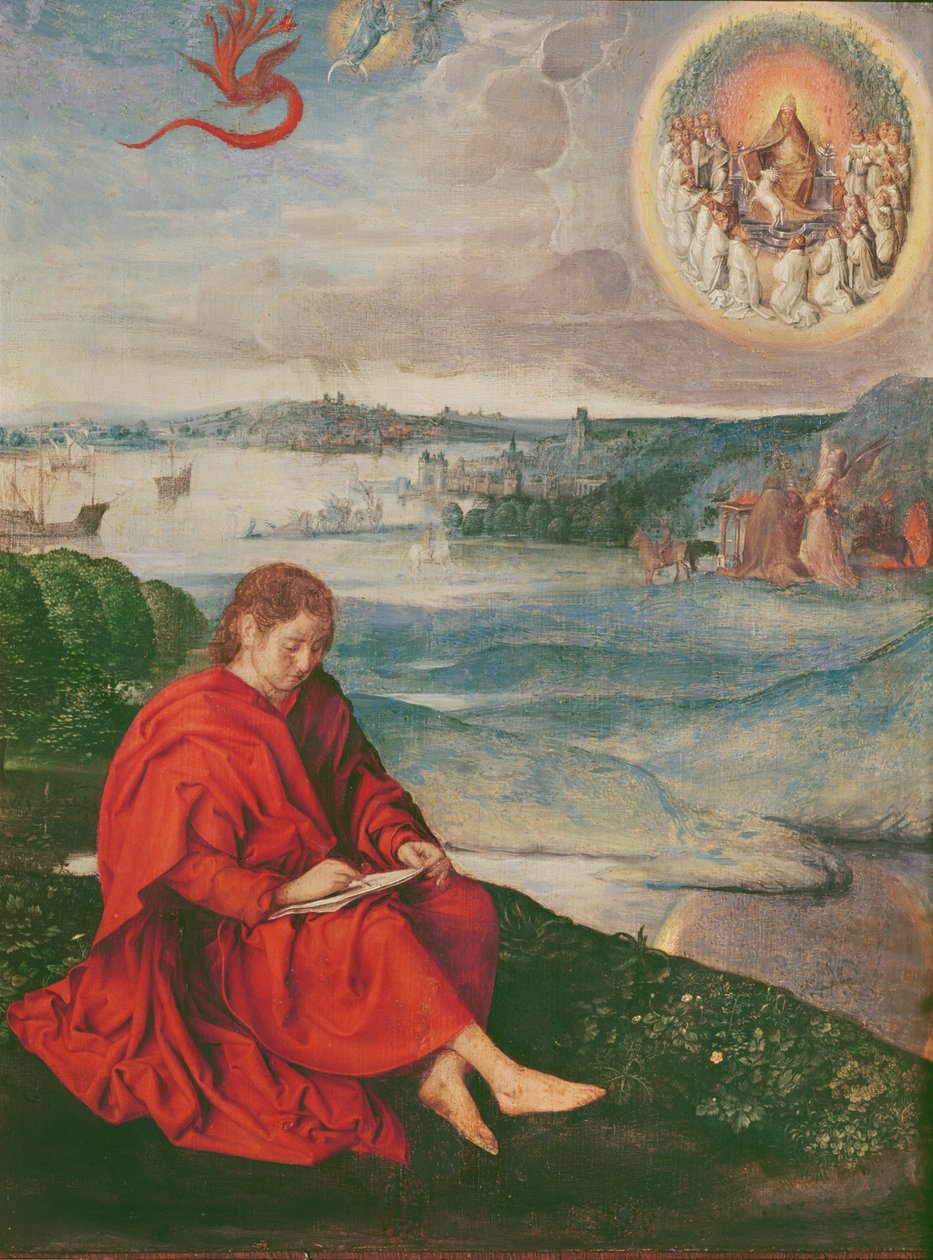 San Giovanni di Patmos da Adriaen Isenbrandt or Isenbrant