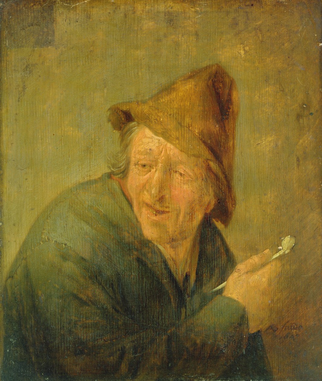 Il fumatore, 1640 da Adriaen Jansz. van Ostade