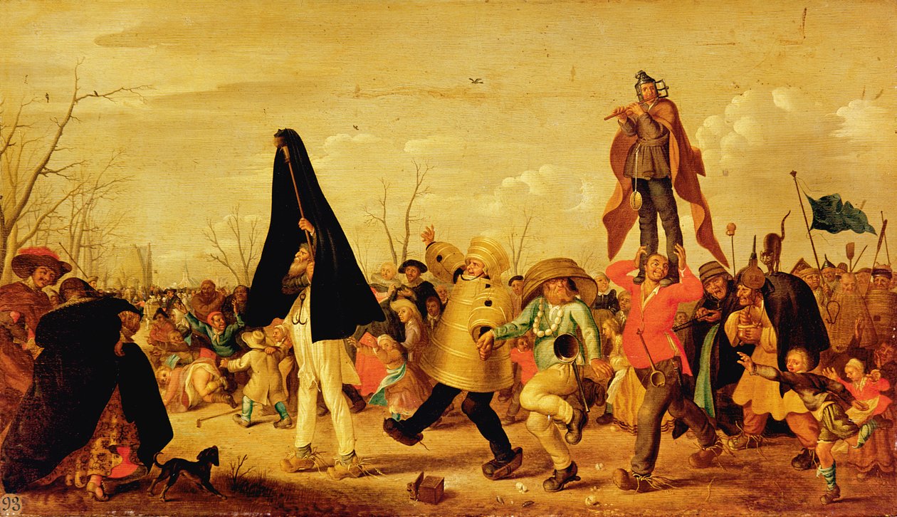 Il carnevale da Adriaen Pietersz van de Venne