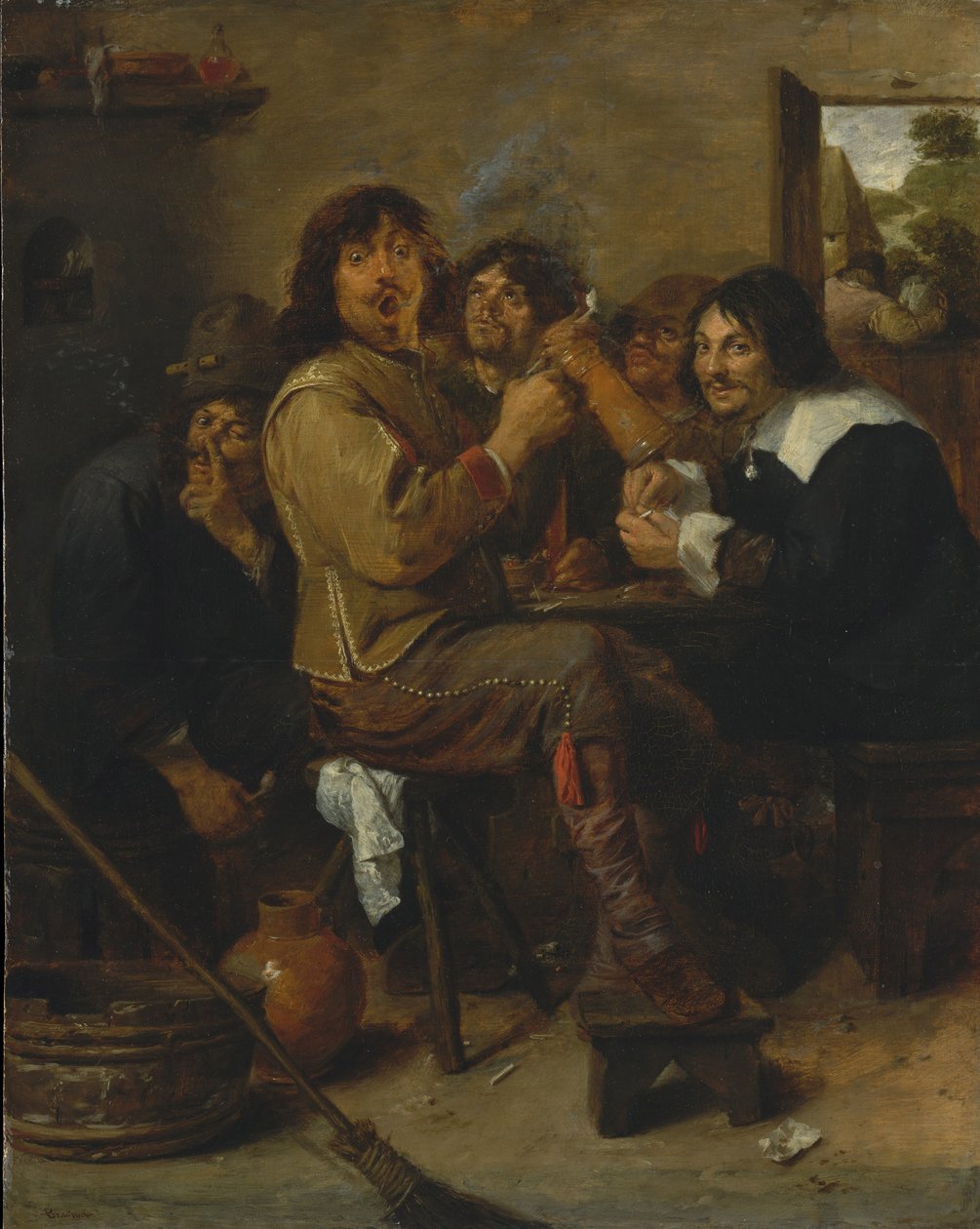 I Fumatori da Adriaen Brouwer