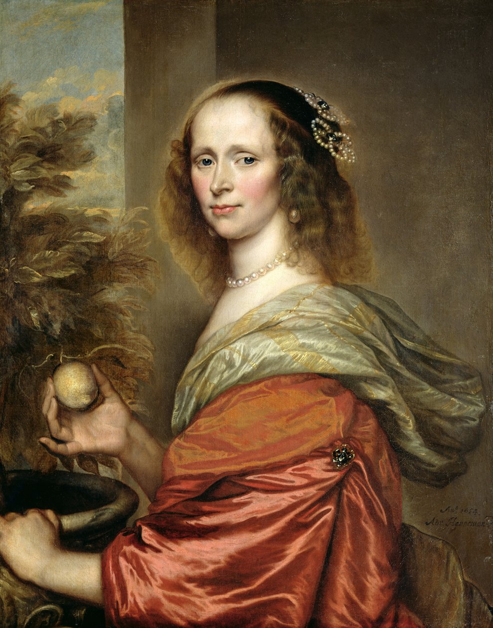 Ritratto di una donna da Adriaen Hanneman