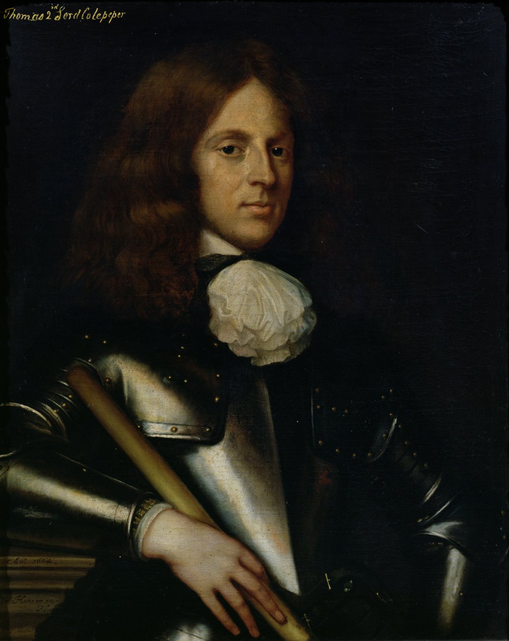 Thomas (1635-1689) 2° Lord Culpeper da Adriaen Hanneman