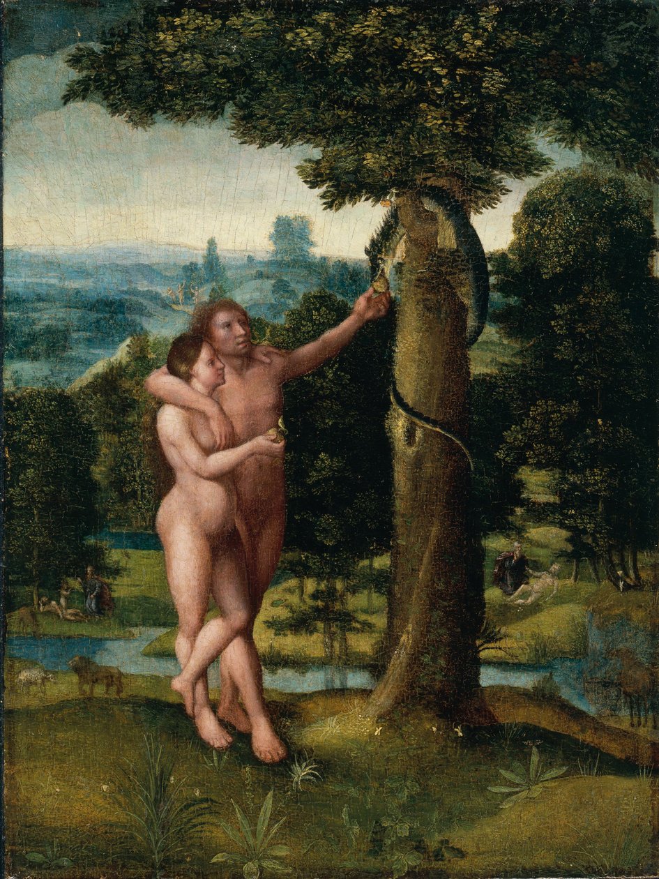 Adamo ed Eva da Adriaen Isenbrandt