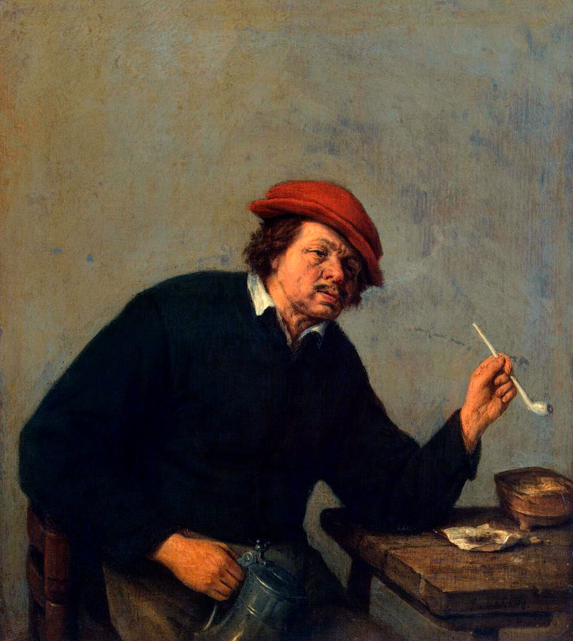 Fumatore da Adriaen Jansz Ostade van