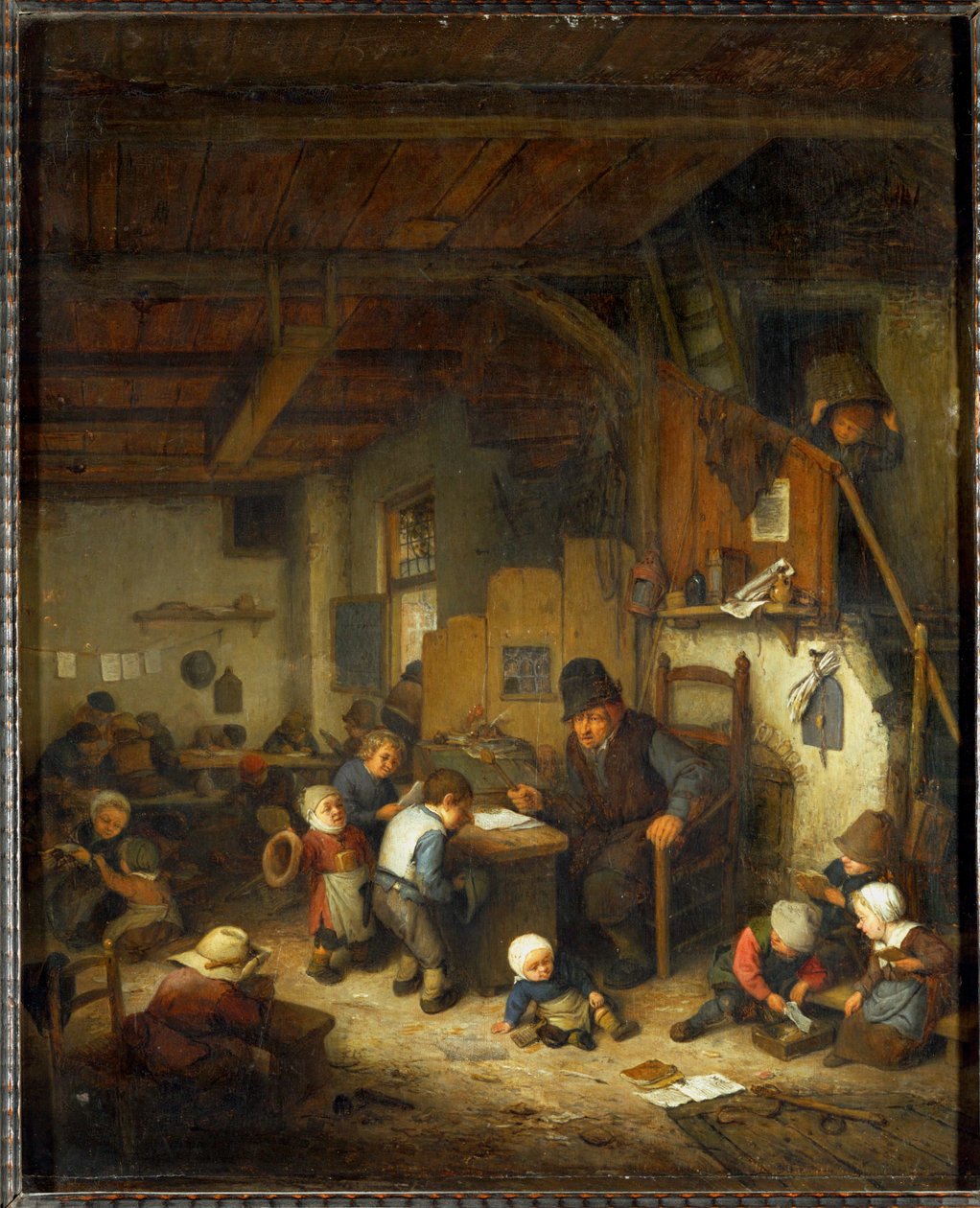 Il maestro di scuola ... da Adriaen Jansz. van Ostade