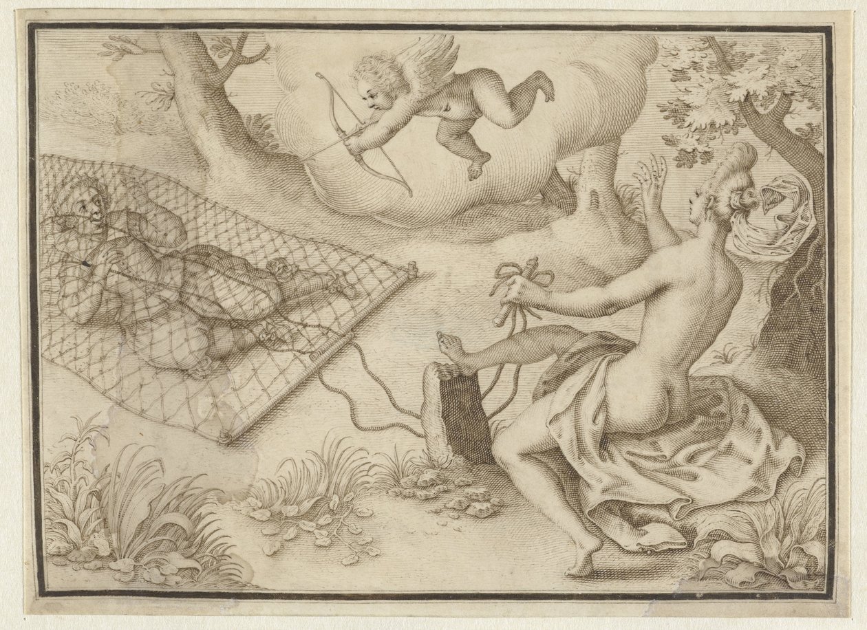 La rete da pesca da Adriaen Matham (possibly)