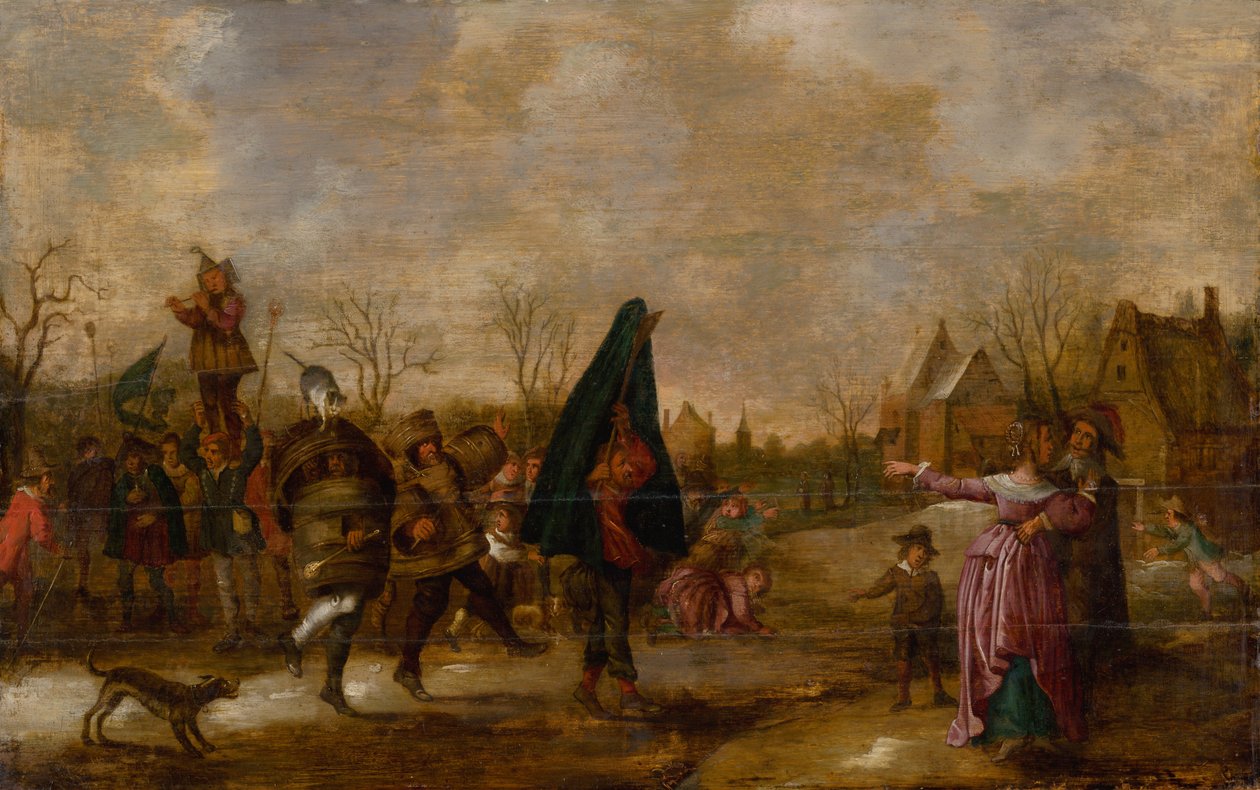Processione di Carnevale, c. 1660 da Adriaen Pietersz van de Venne