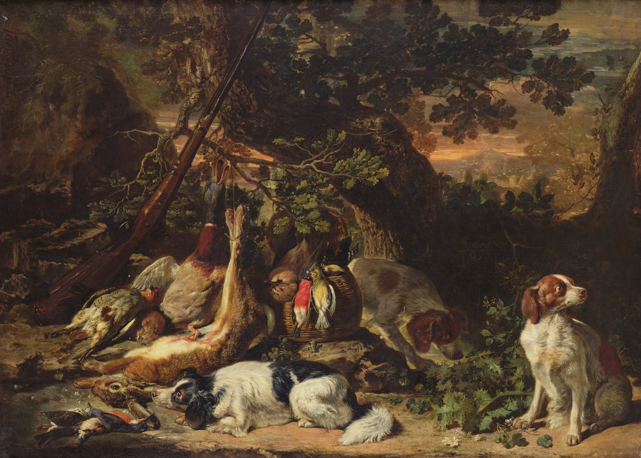 Ricompense della Caccia da Adriaen de Gryef