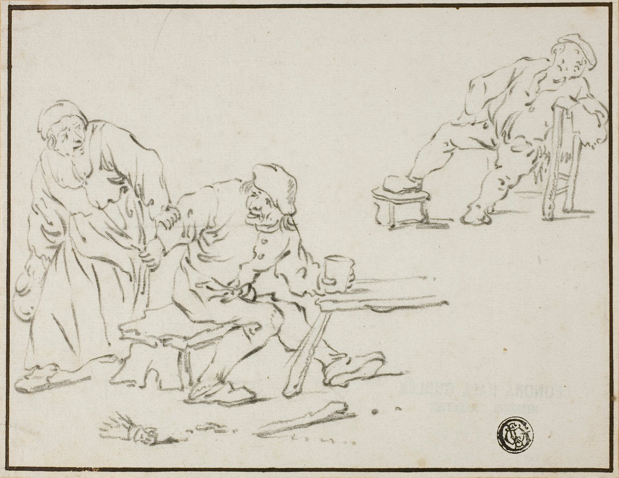 Scena di Taverna da Adriaen van Ostade