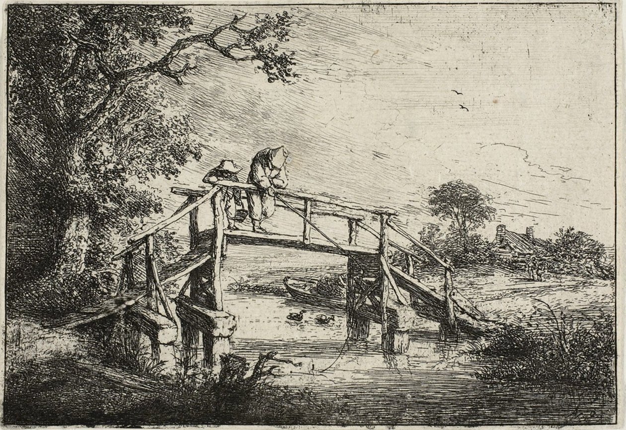 I pescatori da Adriaen van Ostade