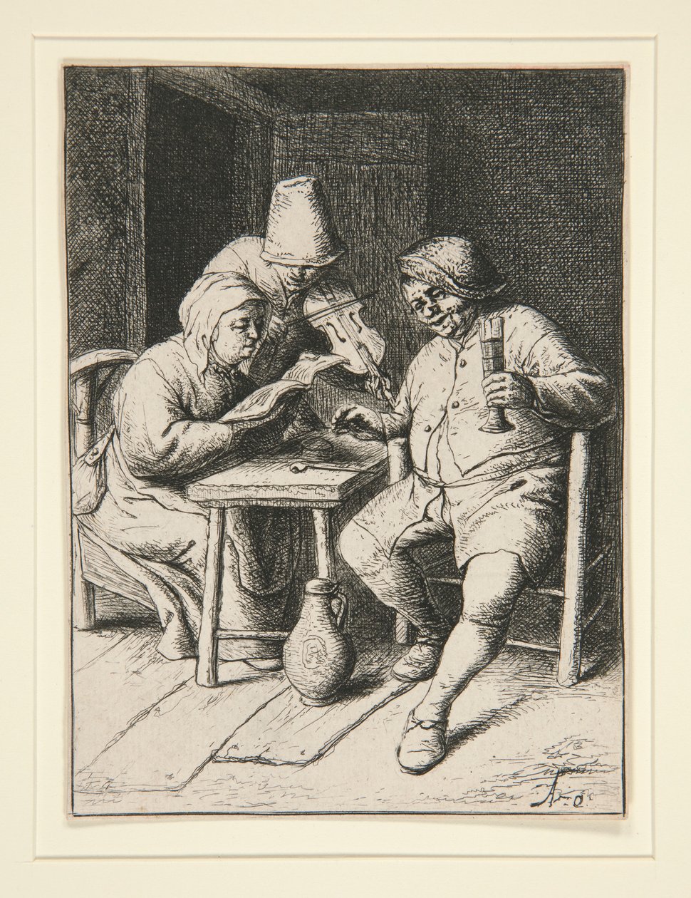 Il concerto da Adriaen van Ostade