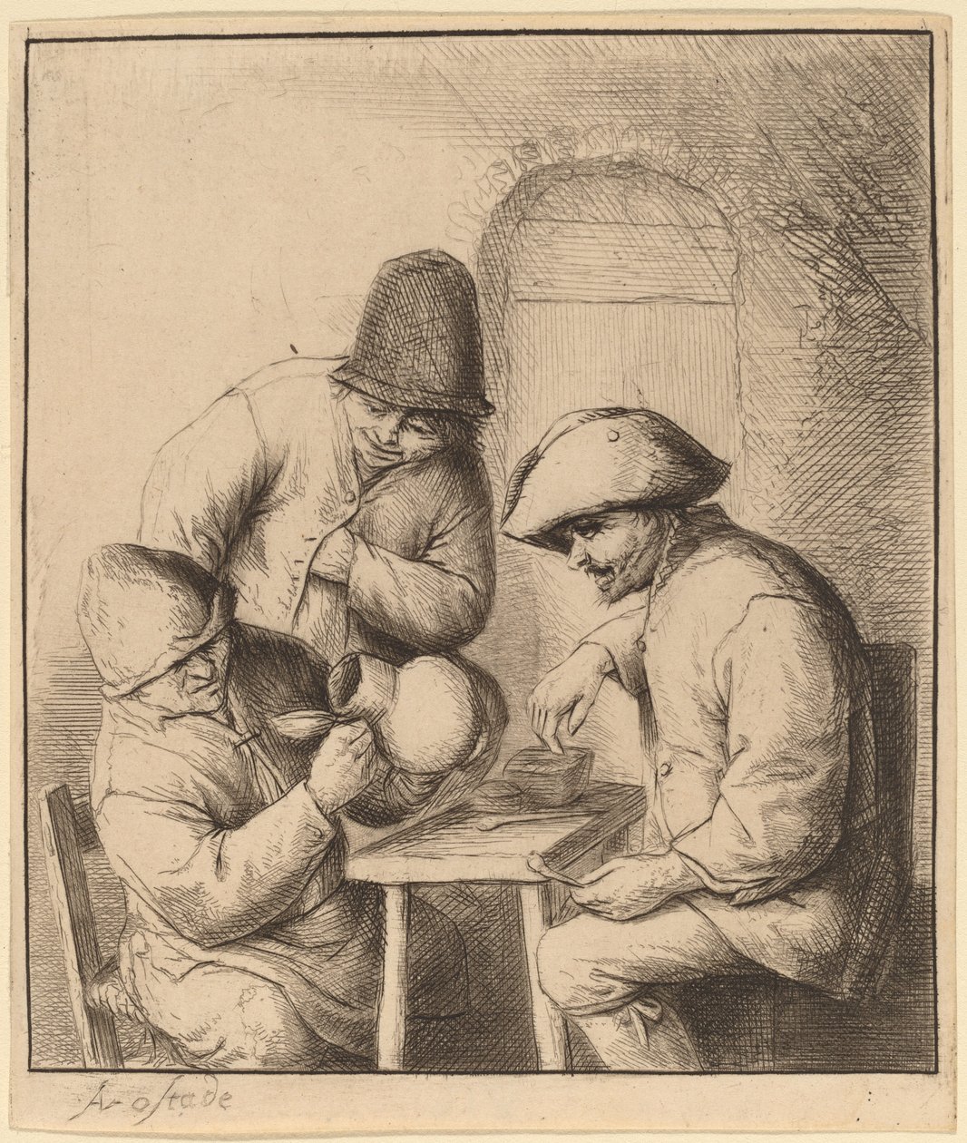 La Brocca Vuota da Adriaen van Ostade