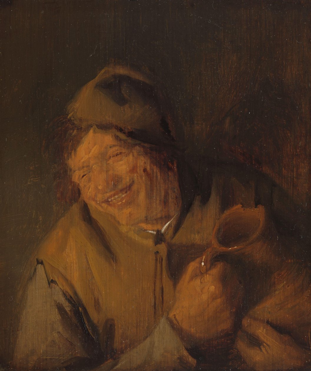 Il contadino allegro da Adriaen van Ostade