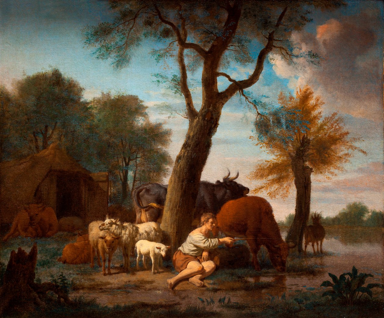Il pastore pescatore da Adriaen van de Velde