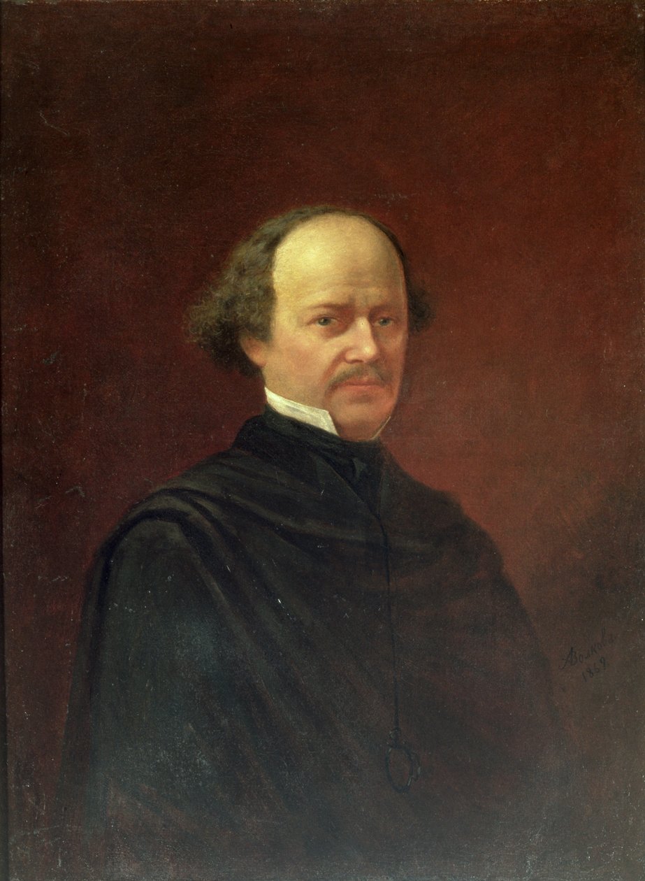 Ritratto di Alexander Dargomyzhski, 1869 da Adrian Markovich Volkov