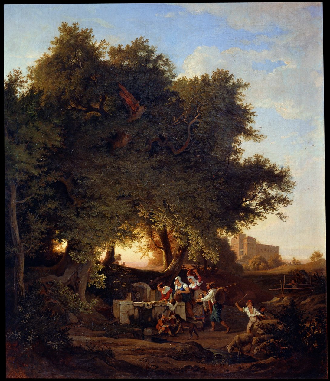 Al pozzo, XIX secolo da Adrian Ludwig Richter