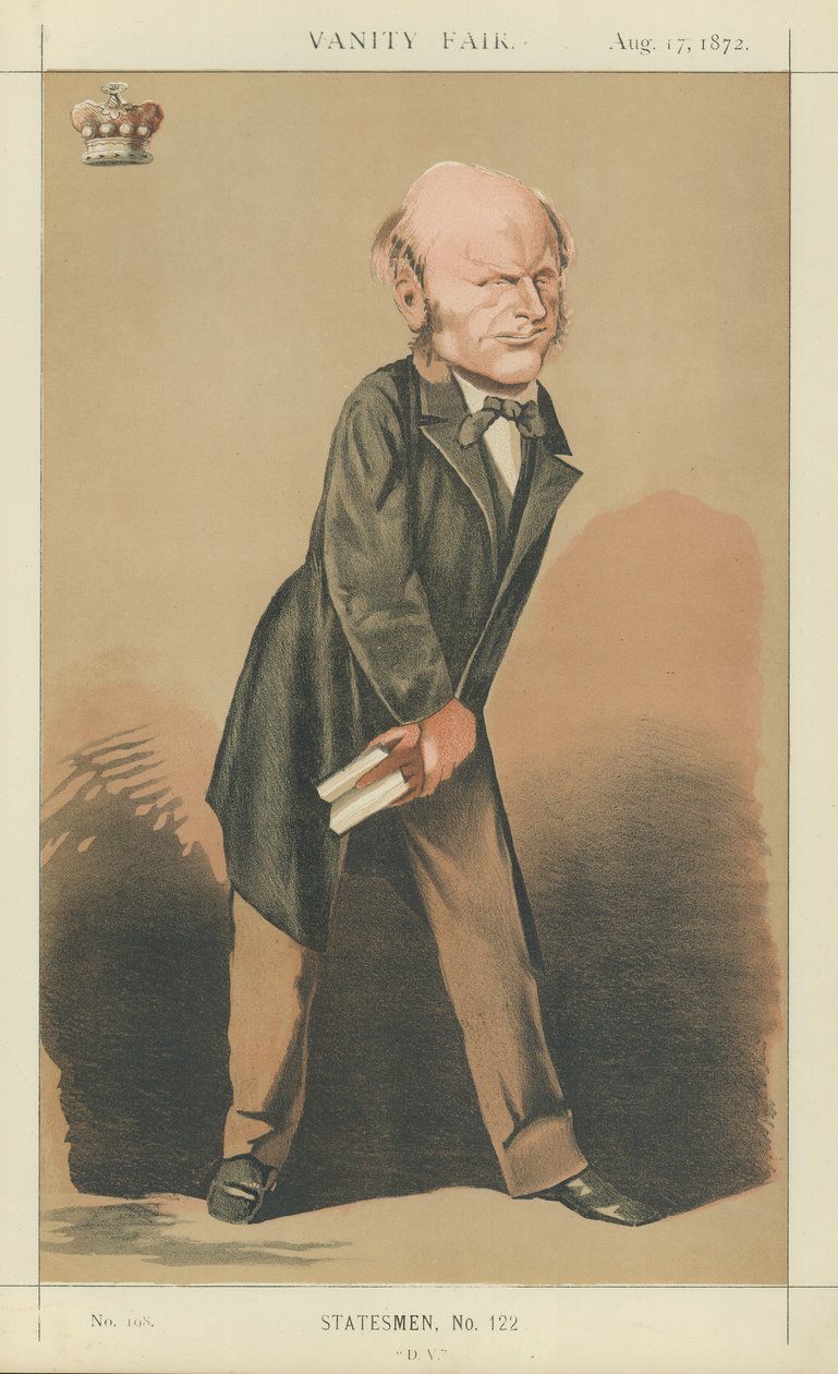 Lord Radstock (litografia a colori) da Adriano Cecioni