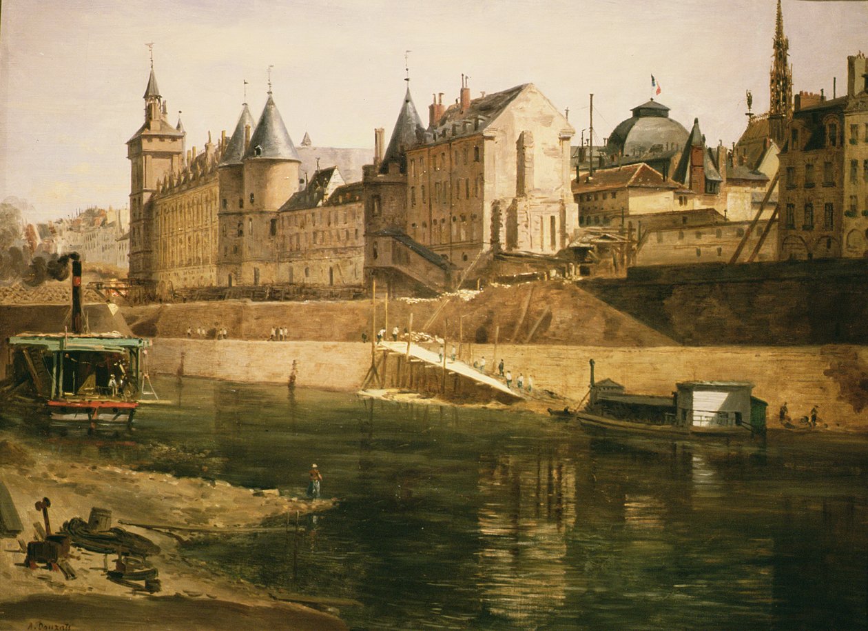 Il Palais de Justice, la Conciergerie e la Tour de l