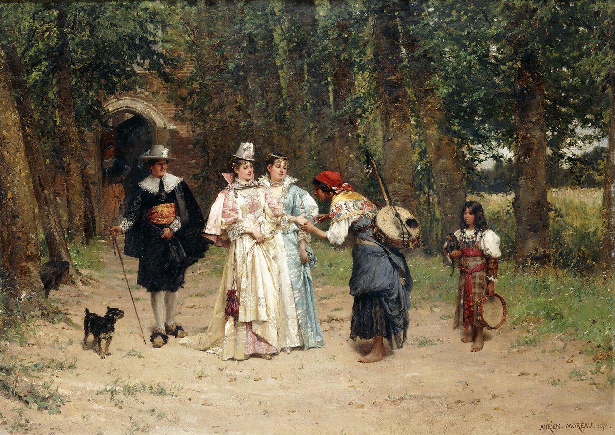 La chiromante da Adrien Moreau