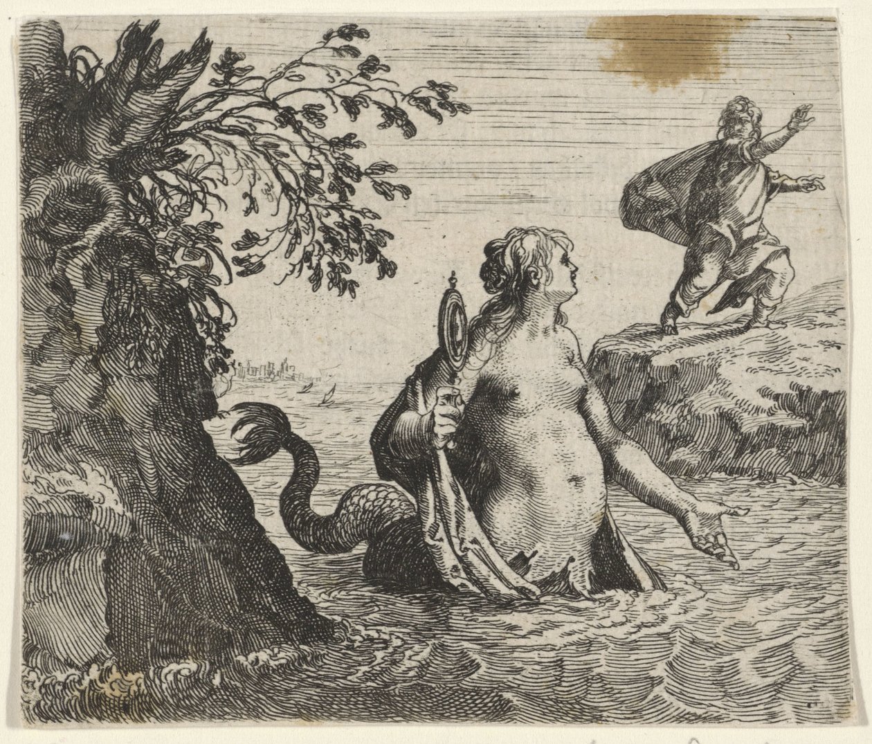 Favola della sirena da Egidius  Sadeler (II)
