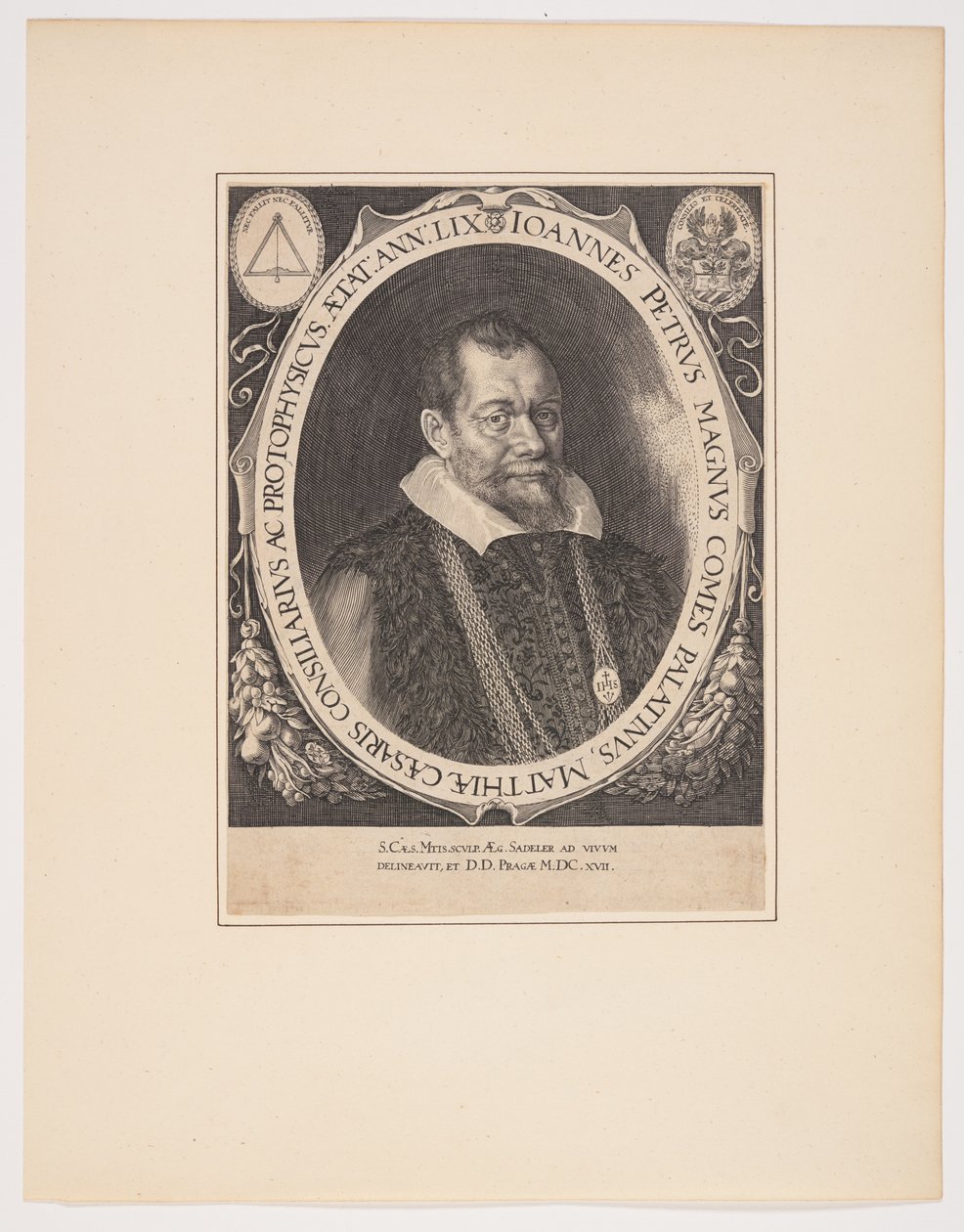 Johann Peter Magnus, medico da Aegidius Sadeler II