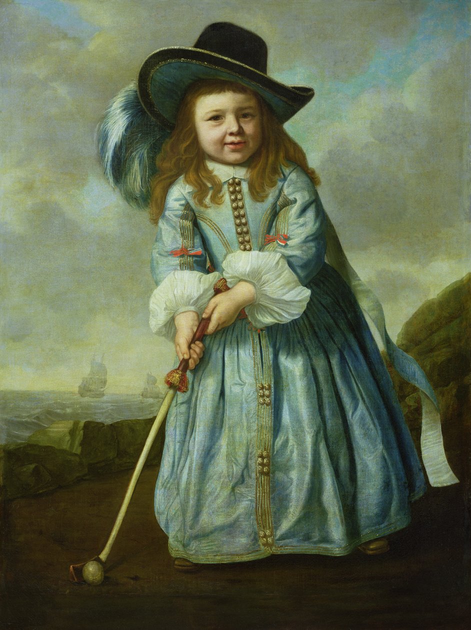 Bambino che Gioca a Golf da Aelbert Cuyp