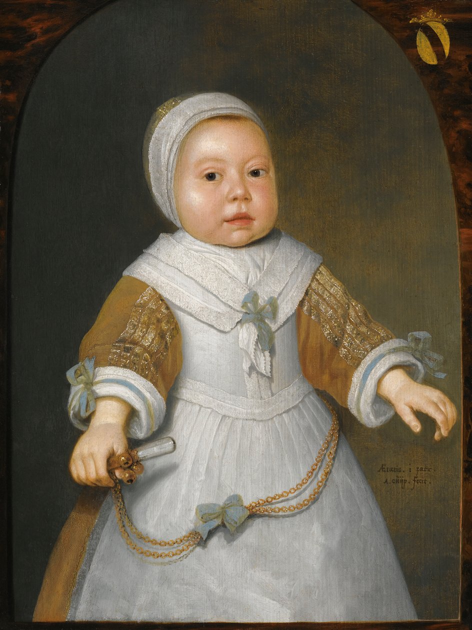 Ritratto di una ragazza della famiglia Van der Burch da Aelbert Cuyp