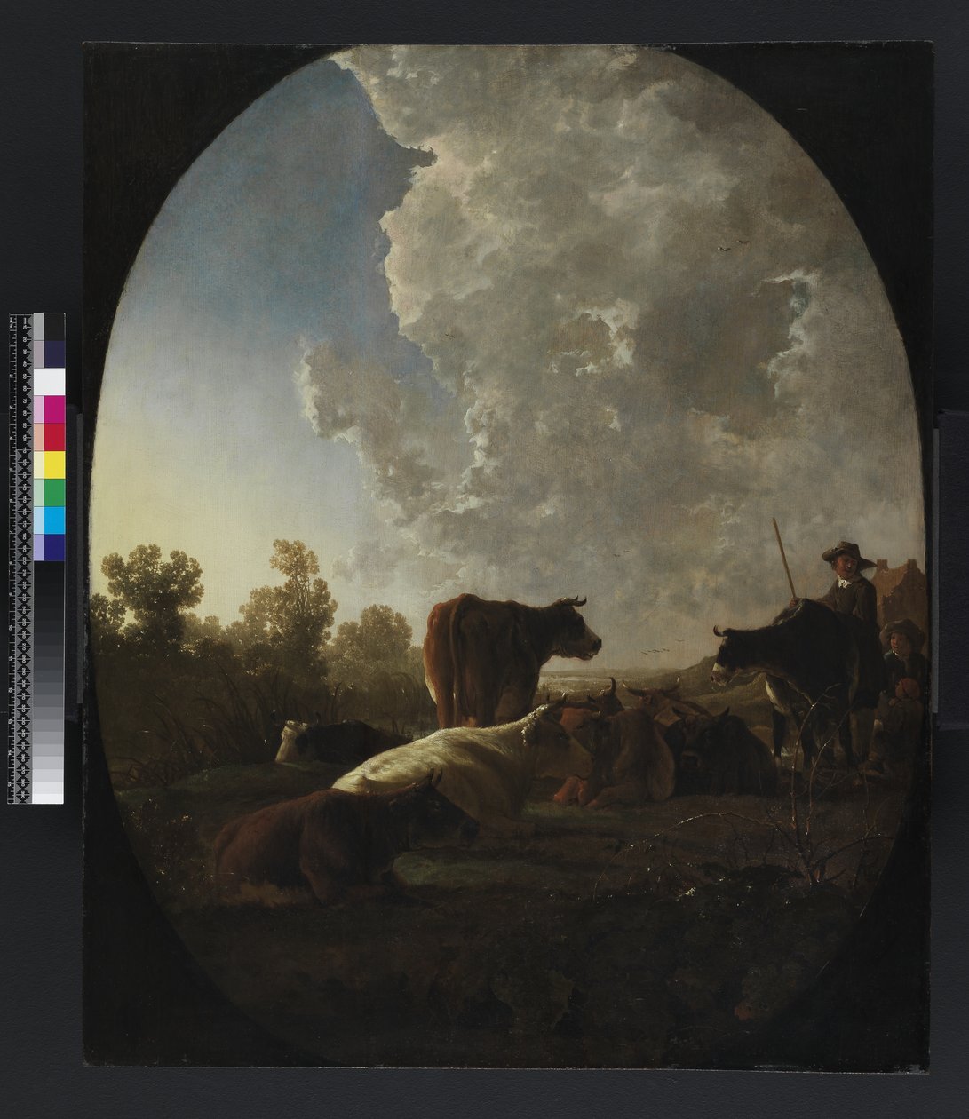 Tramonto dopo la pioggia, c.1648-52 da Aelbert Cuyp