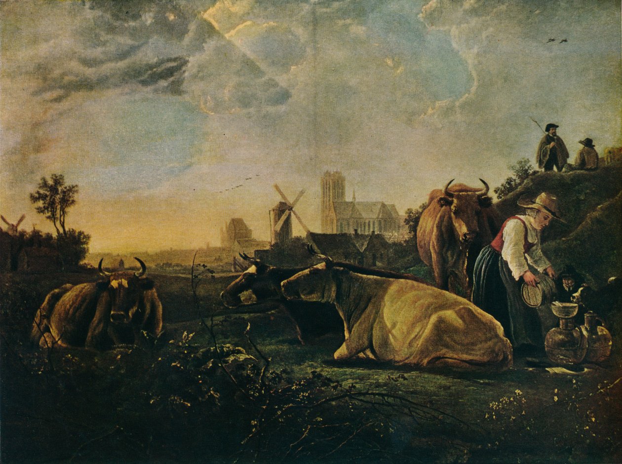 La grande Dort, c1650 da Aelbert Cuyp