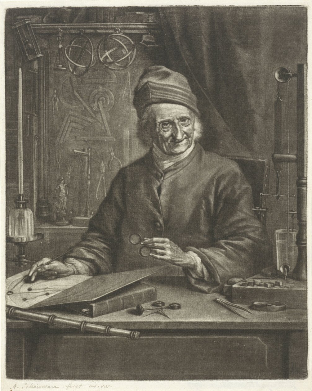 Ritratto di Arnold Marcel da Aert Schouman