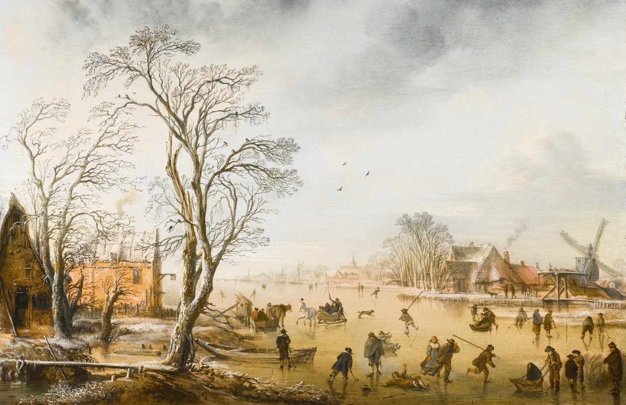 Paesaggio invernale da Aert van der Neer