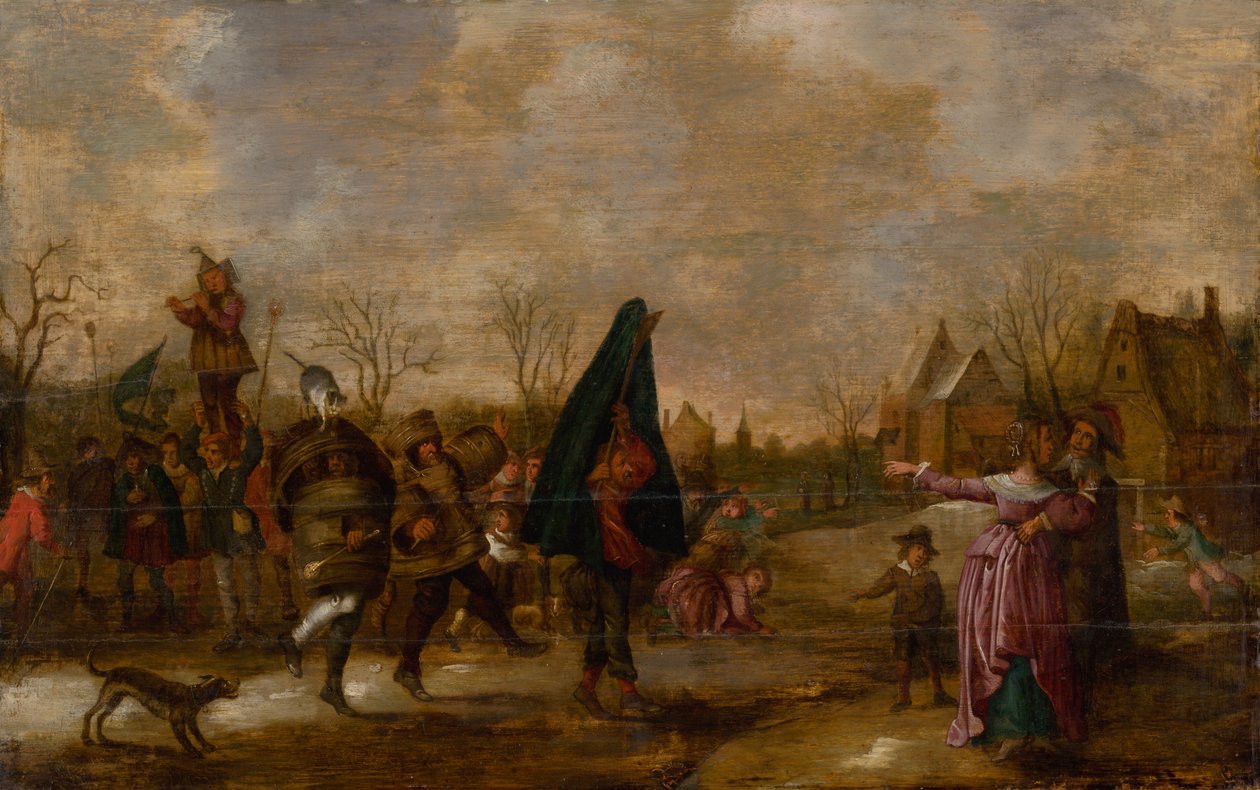 Processione di carnevale da After Adriaen van de Venne