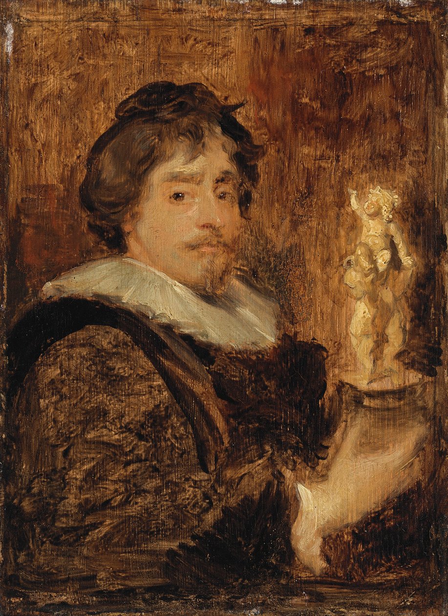 Ritratto di Frans Duquesnoy da after Anthony van Dyck