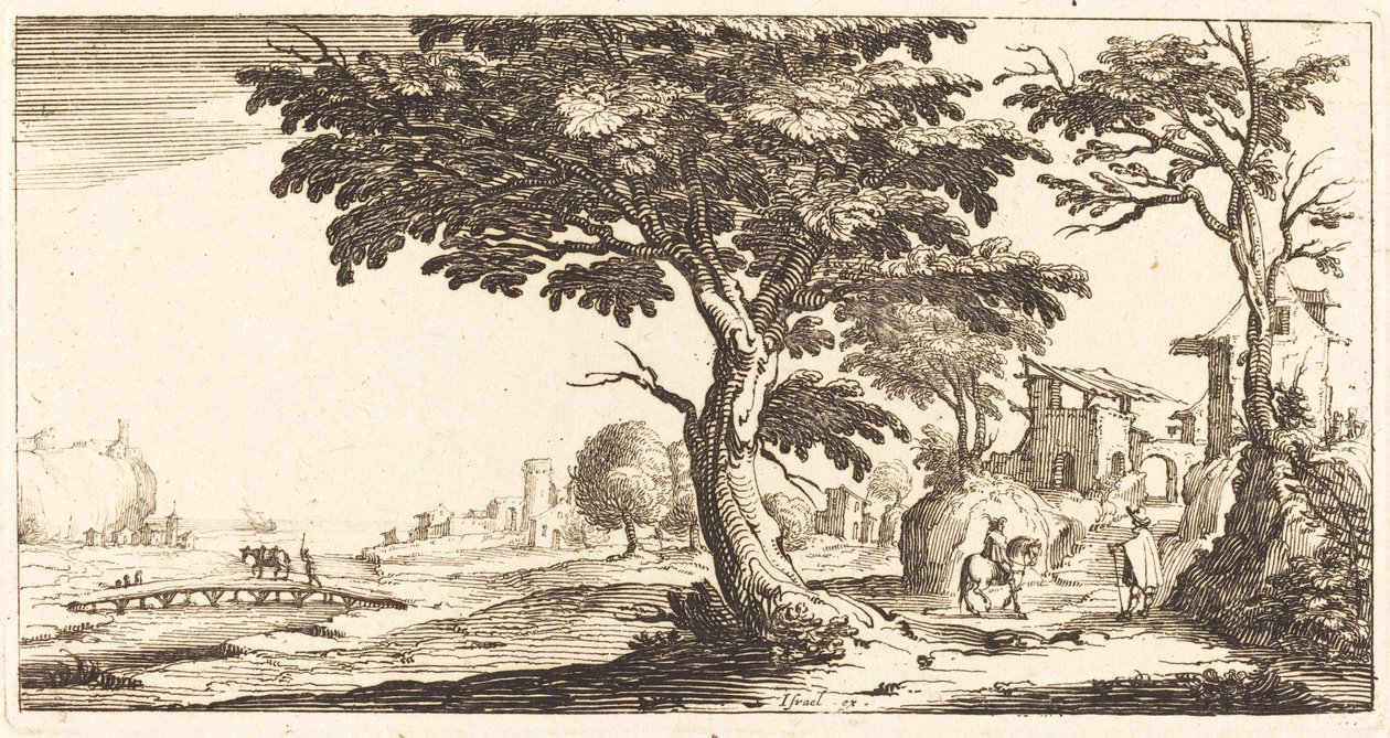 Paesaggio da After Jacques Callot