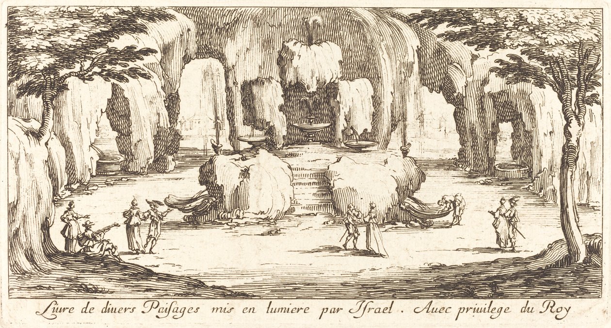 Sottotitolo per "Vari paesaggi" da After Jacques Callot