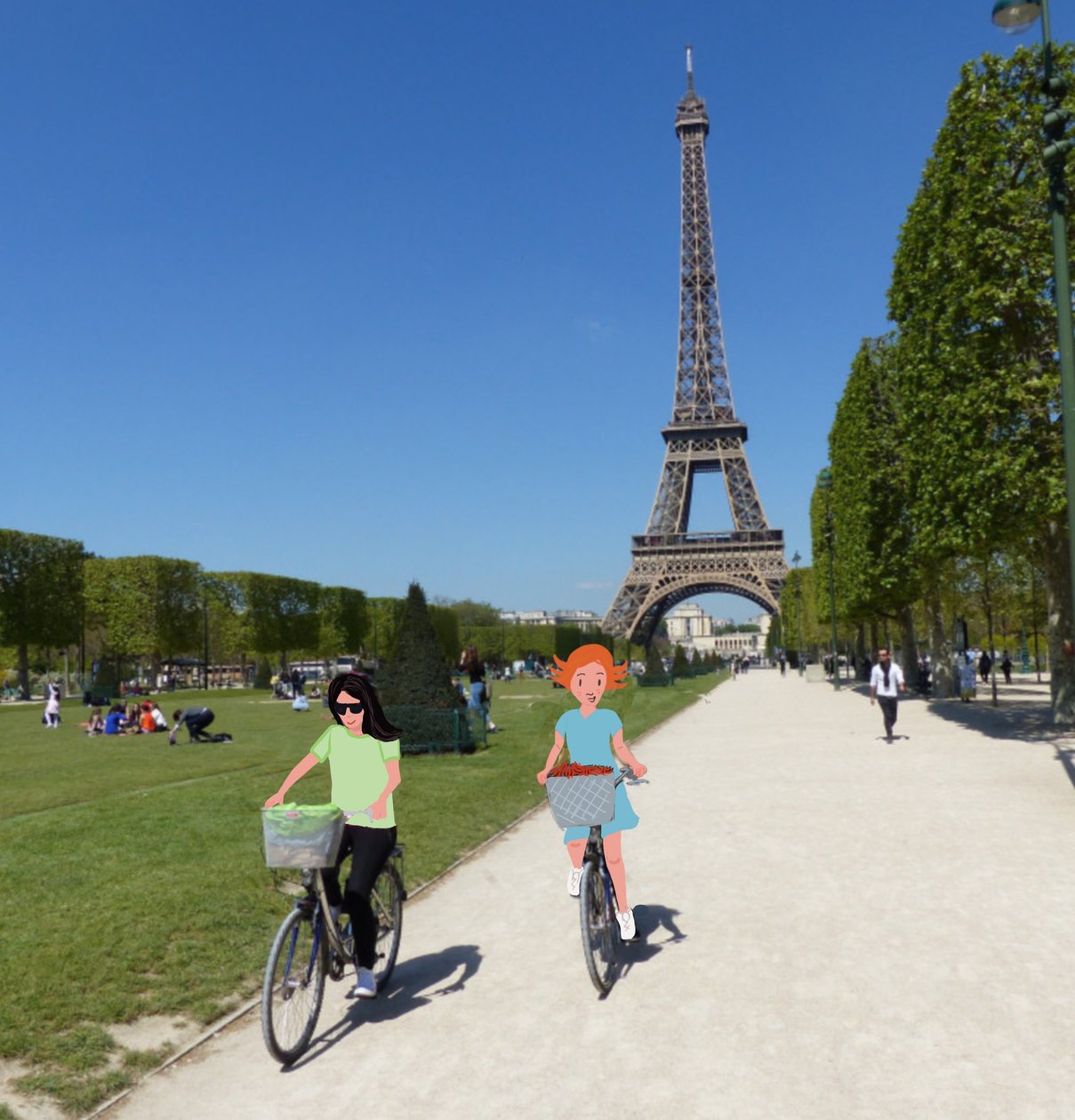 A bicyclette, 2023 da Agnes Girardon