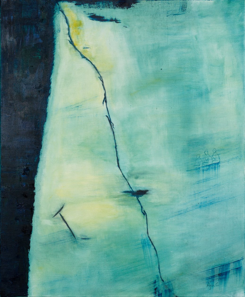 Frattura, 2018 da Agnes Girardon