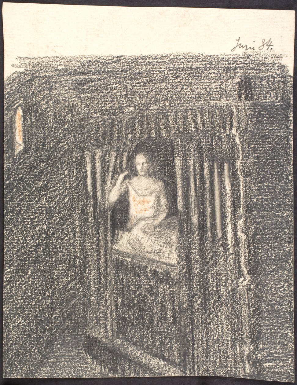 Donna in alcova da Agnes Slott Møller
