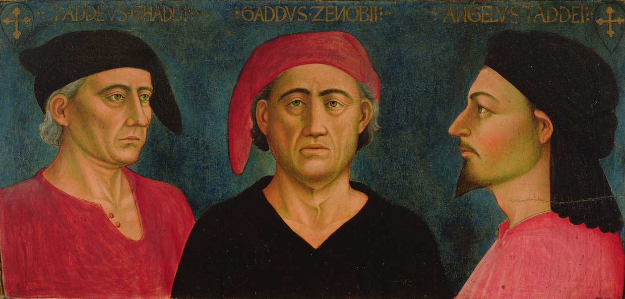 I tre Gaddi, Taddeo, Zenobi e Agnolo o Angelo da Agnolo Gaddi
