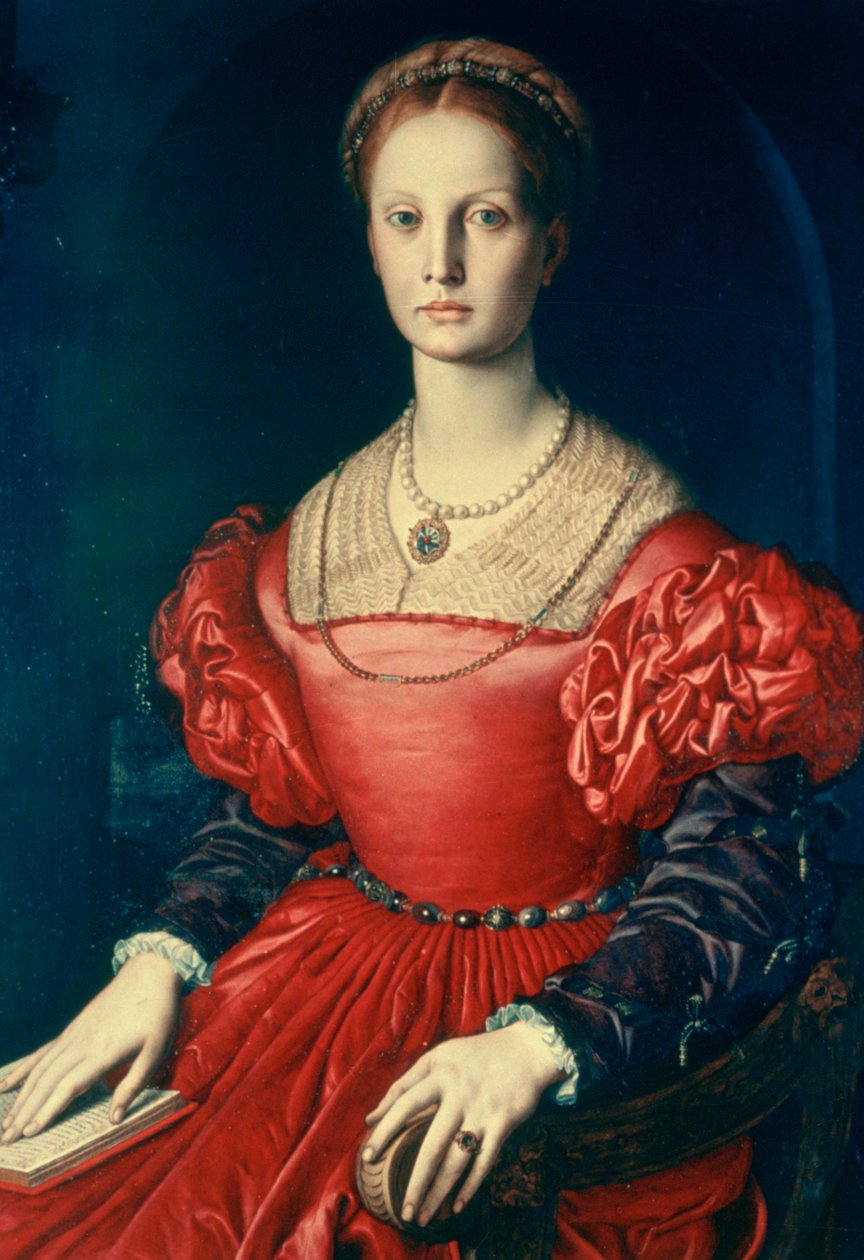 Lucrezia Panchiatichi, c1540 da Agnolo Bronzino