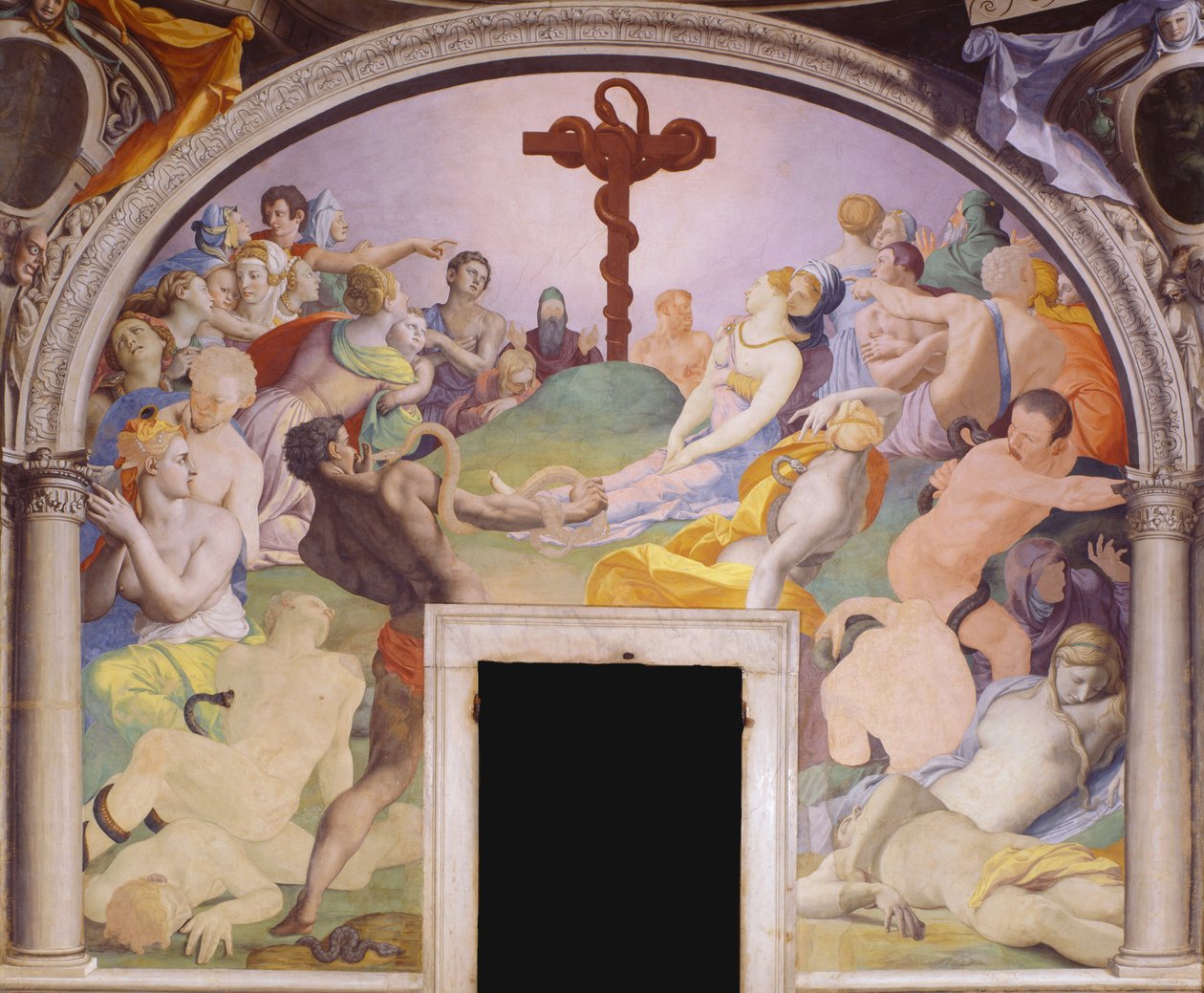 Il serpente di bronzo da Agnolo Bronzino
