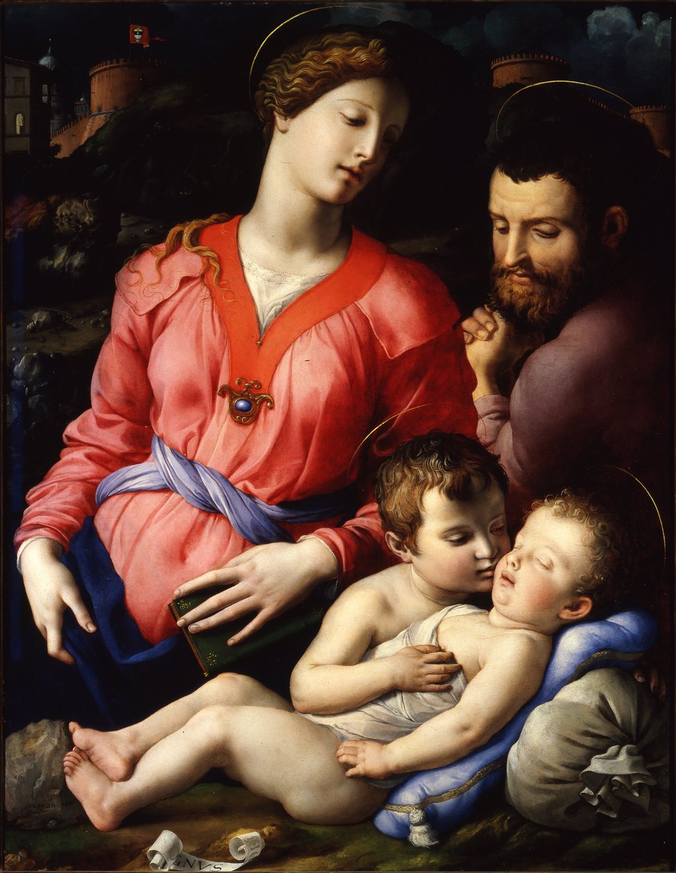 La Sacra Famiglia, c.1540 da Agnolo Bronzino