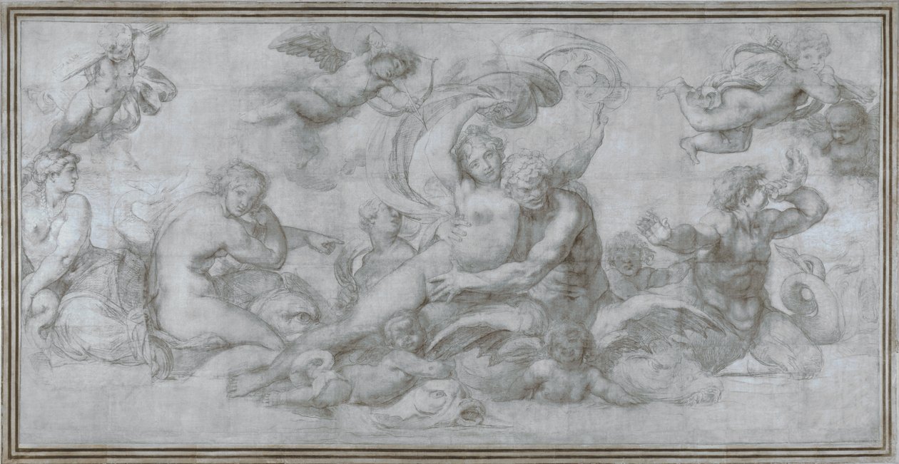 Trionfo del mare da Agostino Carracci