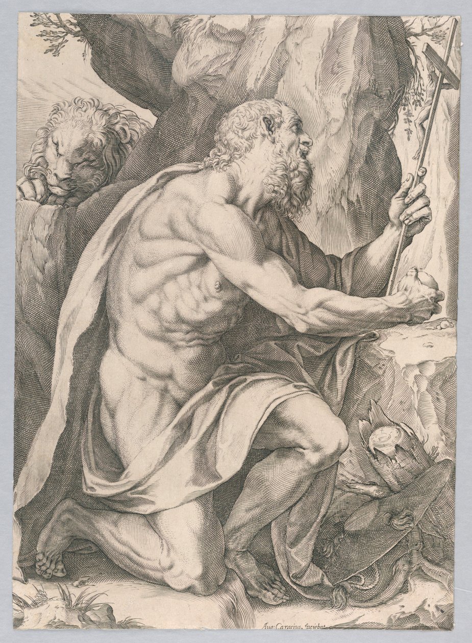 San Girolamo da Agostino Carracci